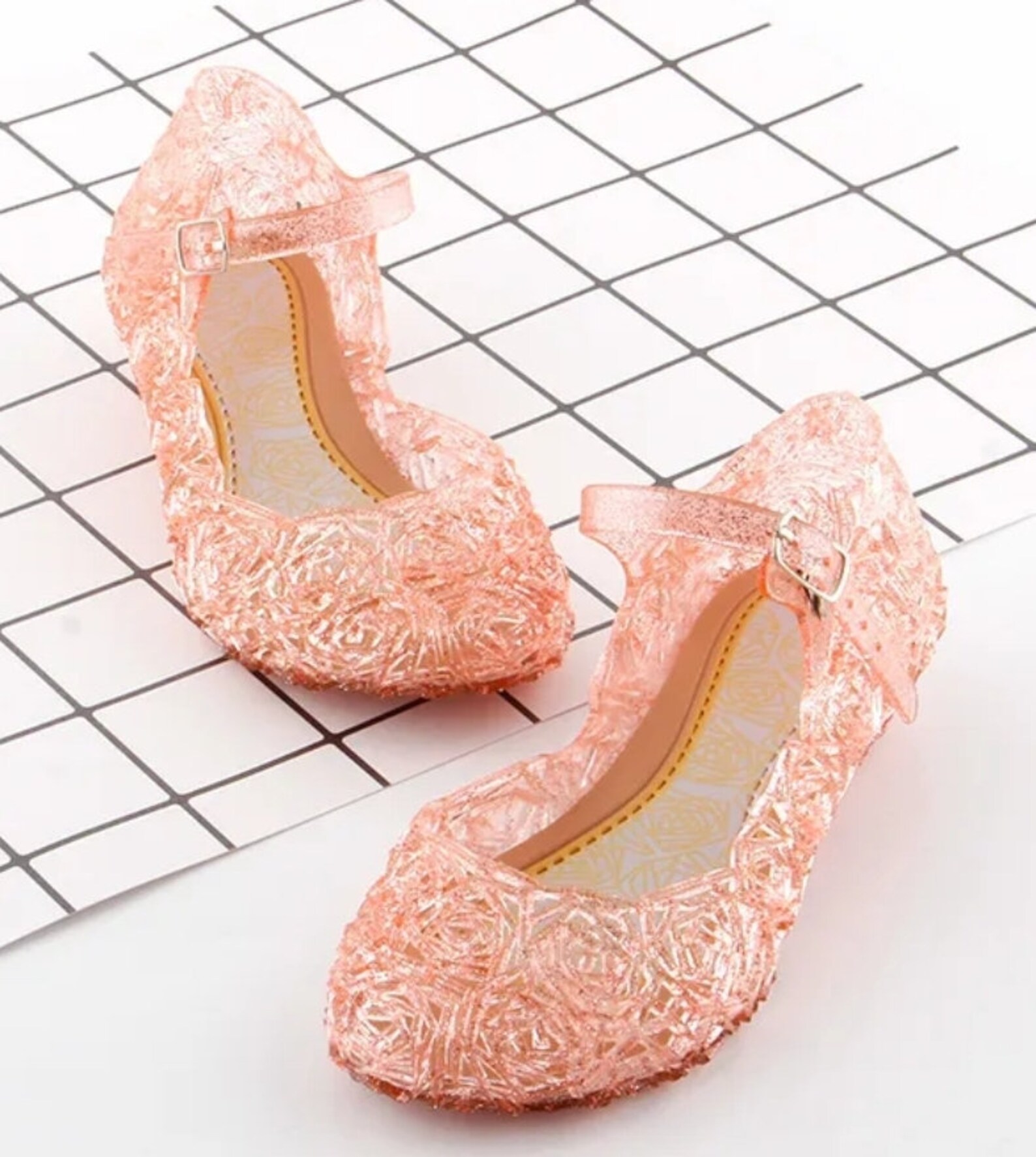 Girls Jelly Shoes Sparkle Shoes Princess Shoes Glitter Etsy