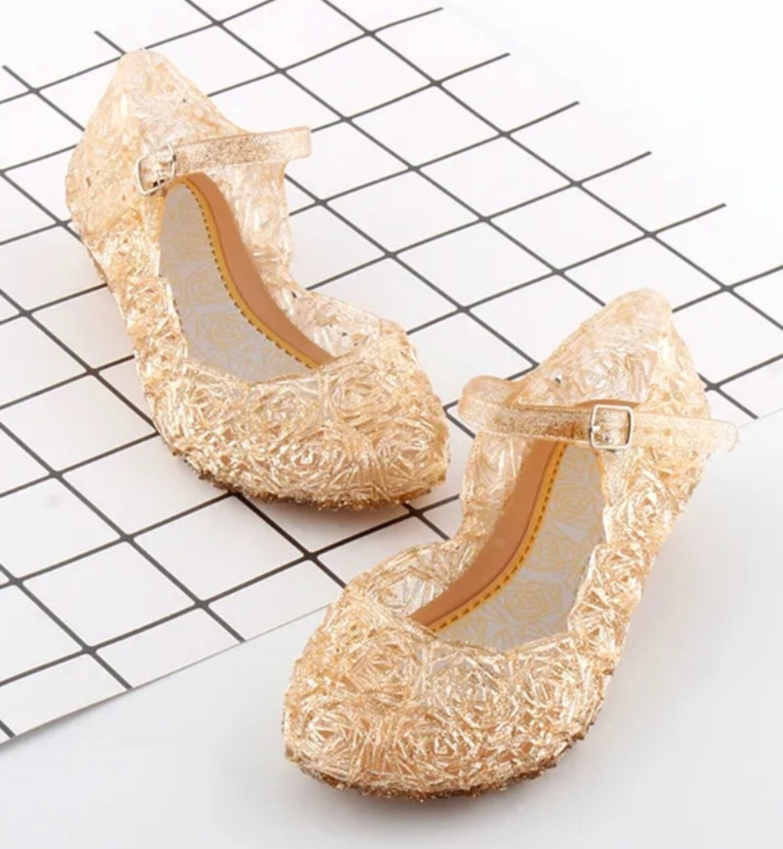 Girls Jelly Shoes Sparkle Shoes Princess Shoes Glitter Etsy