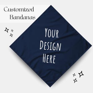 Custom Bandana, Customized Bachelorette Party Favor, Milestone Birthday Bandana, Family Vacation, Personalized Head Scarf, Theme Party Gift