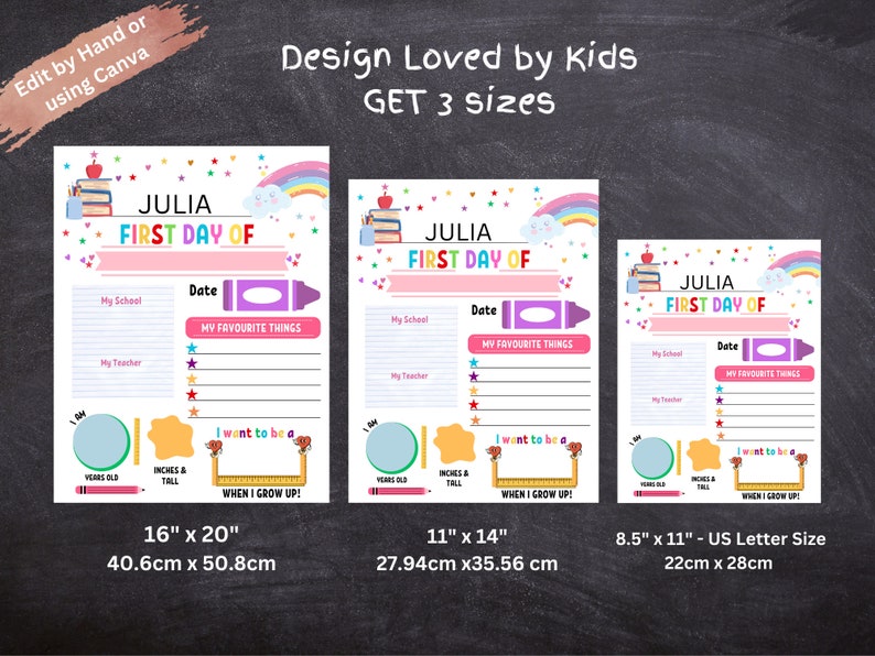Editable First Day Of School Printable Sign Back To School Template editable-first-day-of-school-printable-sign-back-to-school-template