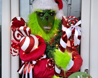 LUXE Christmas Wreath, Candy wreath