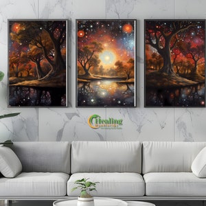 Original Tree of Life Painting | Digital Artwork & Wall Printable