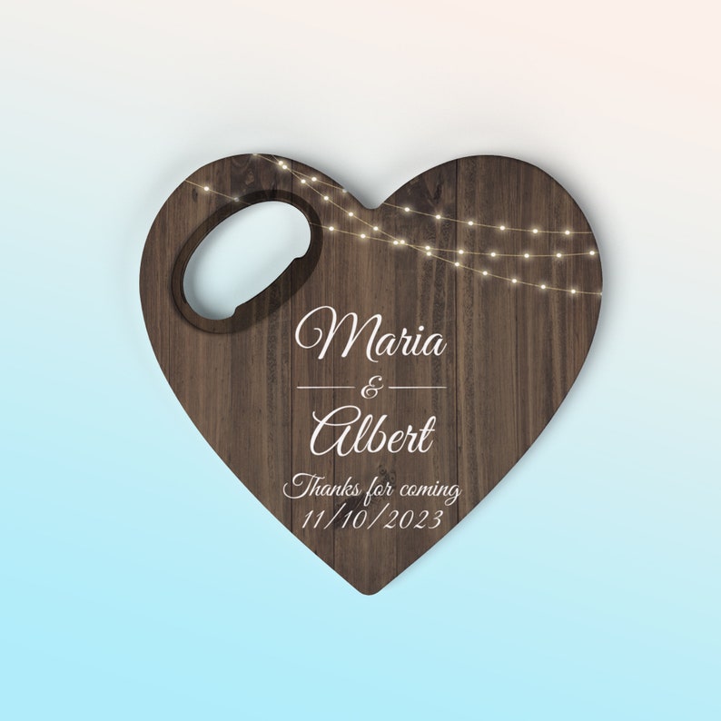 Customizable Bottle Opener for Wedding Souvenir Souvenir for image 1