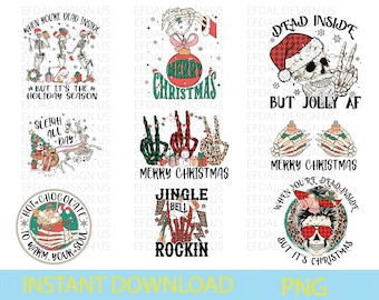 Retro Christmas Png Bundle, Retro Christmas Png, Merry Christmas Png, Holiday Png, Christmas Shirt Png, Winter Png, Christmas Tree Png