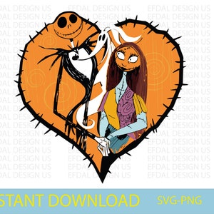 Jack and Sally svg, Nightmare Before svg, Jack Skellington svg, Nightmare Skull Svg, Skeleton Svg,Png