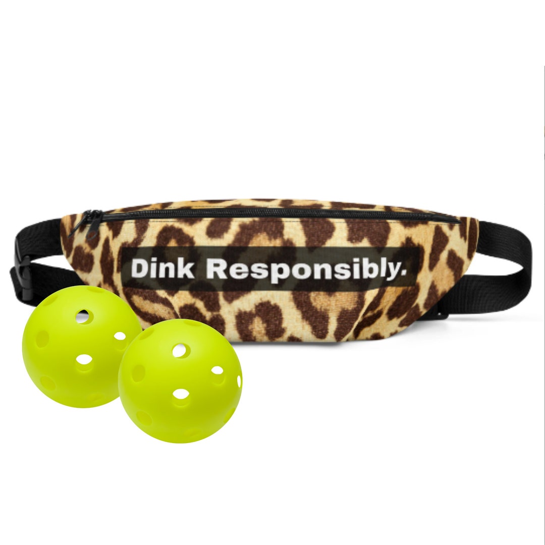 Pickleball Cheetah Print Fanny Pack Etsy