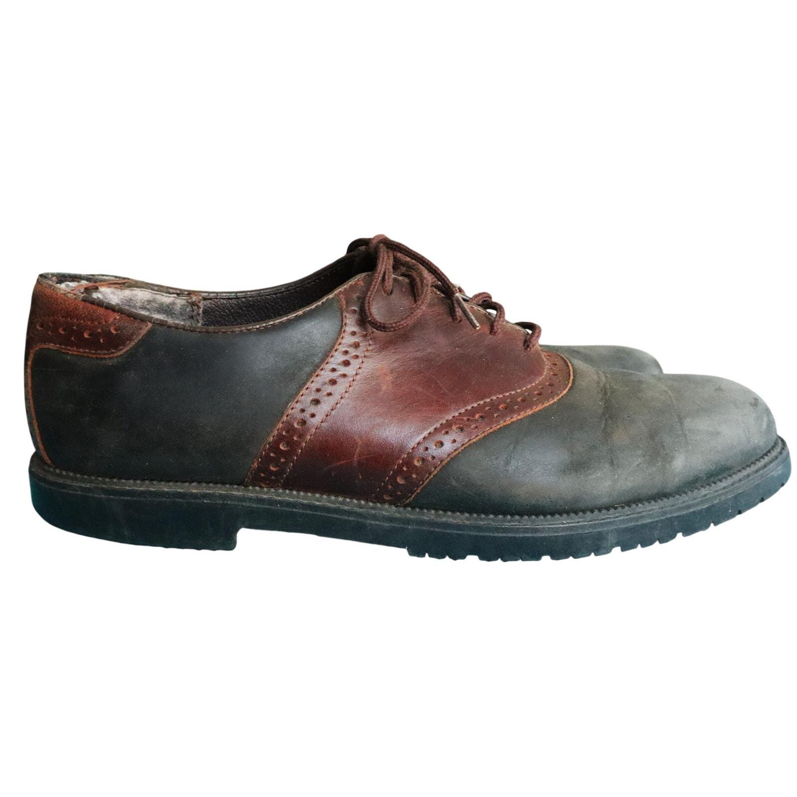 Men Vintage Saddle Oxfords, - Etsy display picture 1