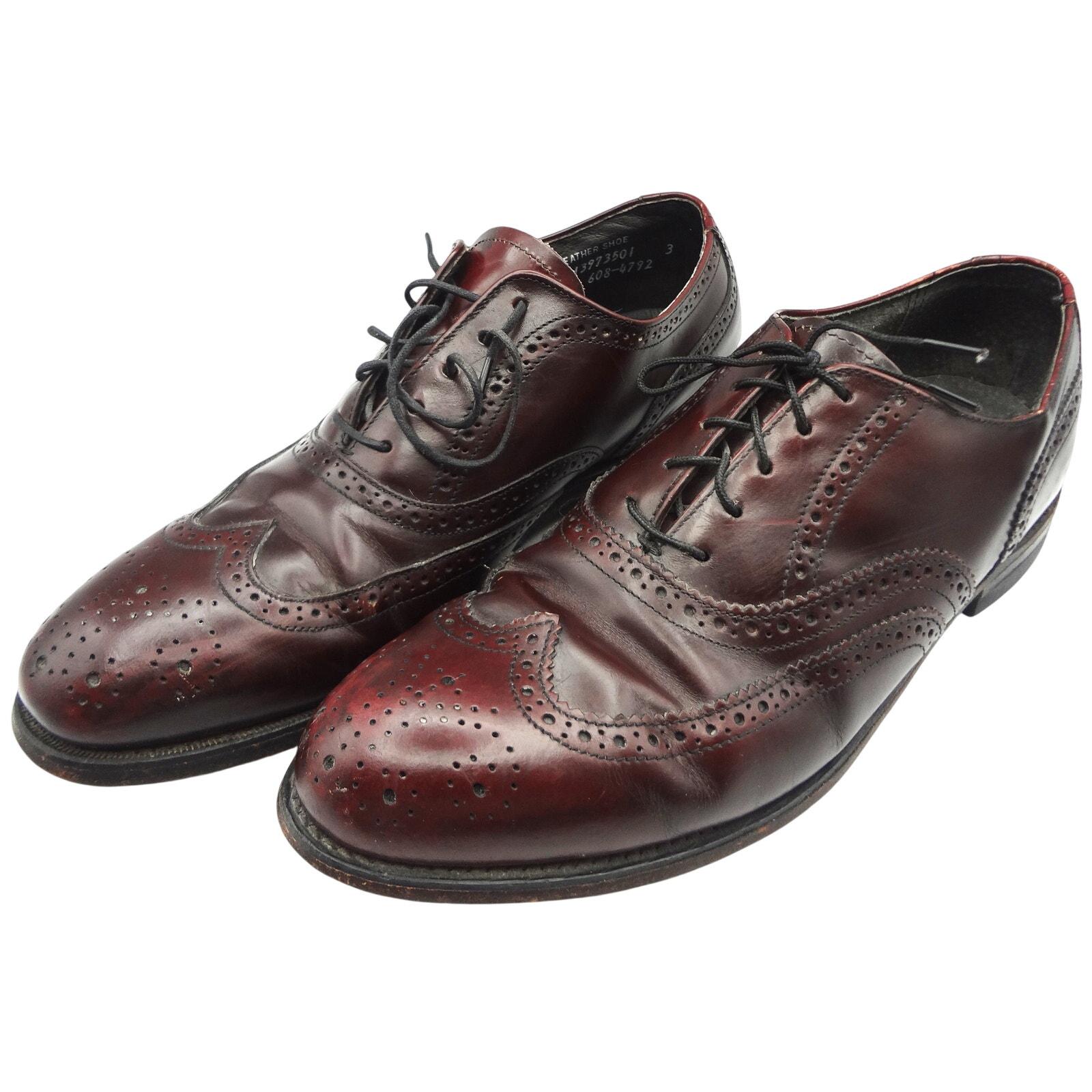 Vtg 70s Streetwear Mens 9.5 3E Leather Wingtips Tassel Loafers Oxblood Red USA Mens Vintage Loafers - Etsy main image 2