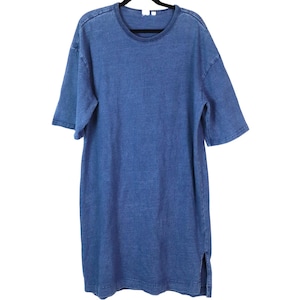 Vintage GAP Blue Shirt T Dress COTTON Casual Women Medium Summer Minimalist  Summer Loose Comfortable - Etsy