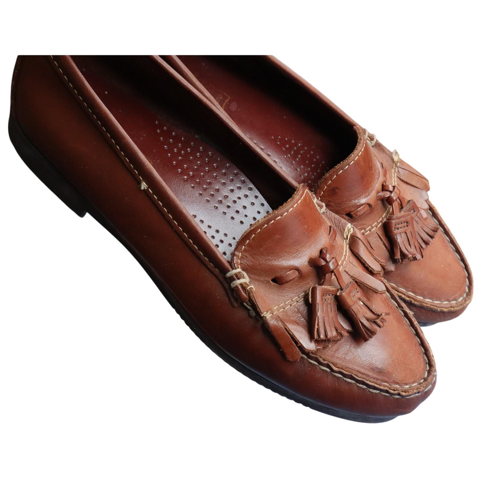 Brown Tassel Loafers - Etsy display picture 2