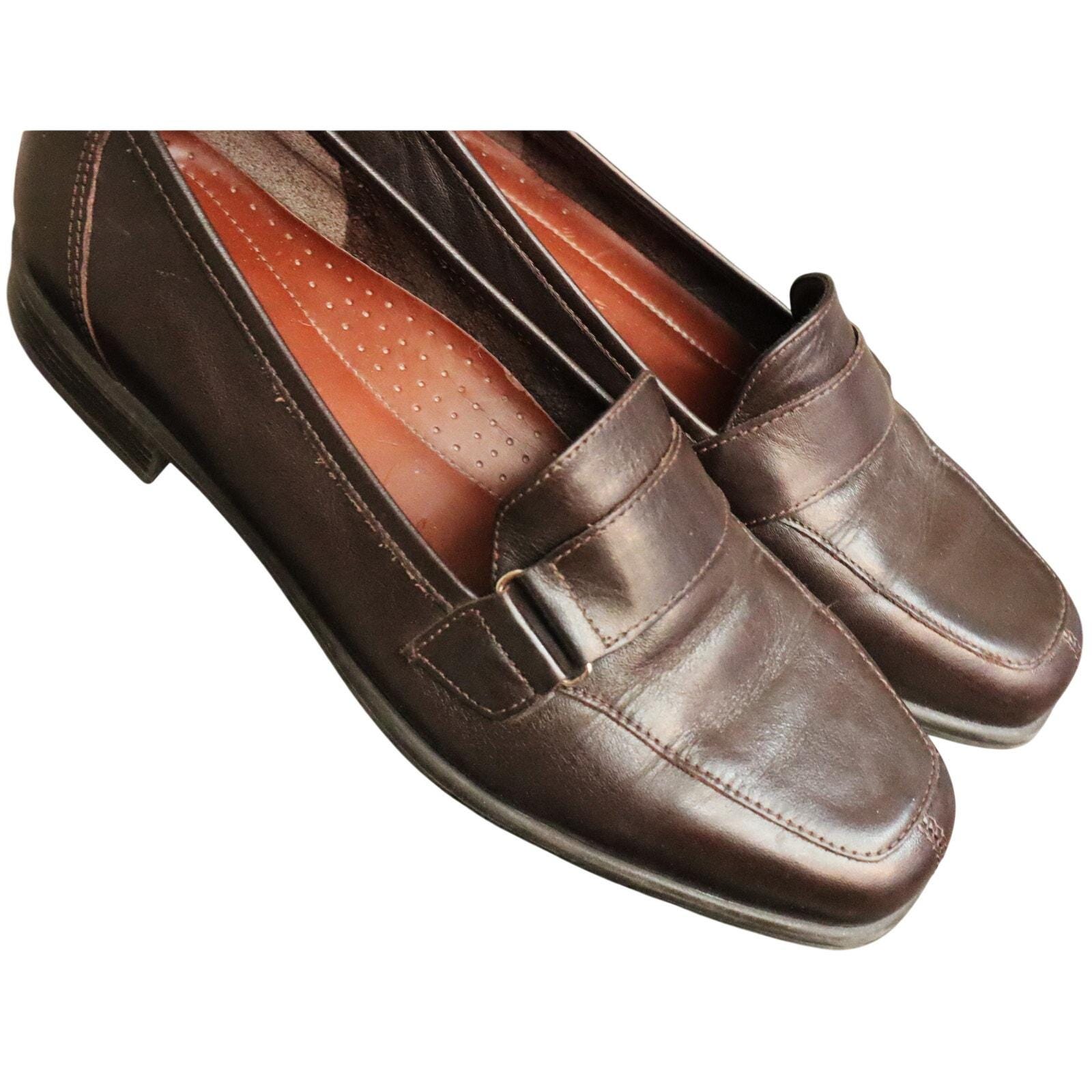 Square Toe Loafers 90s - Etsy