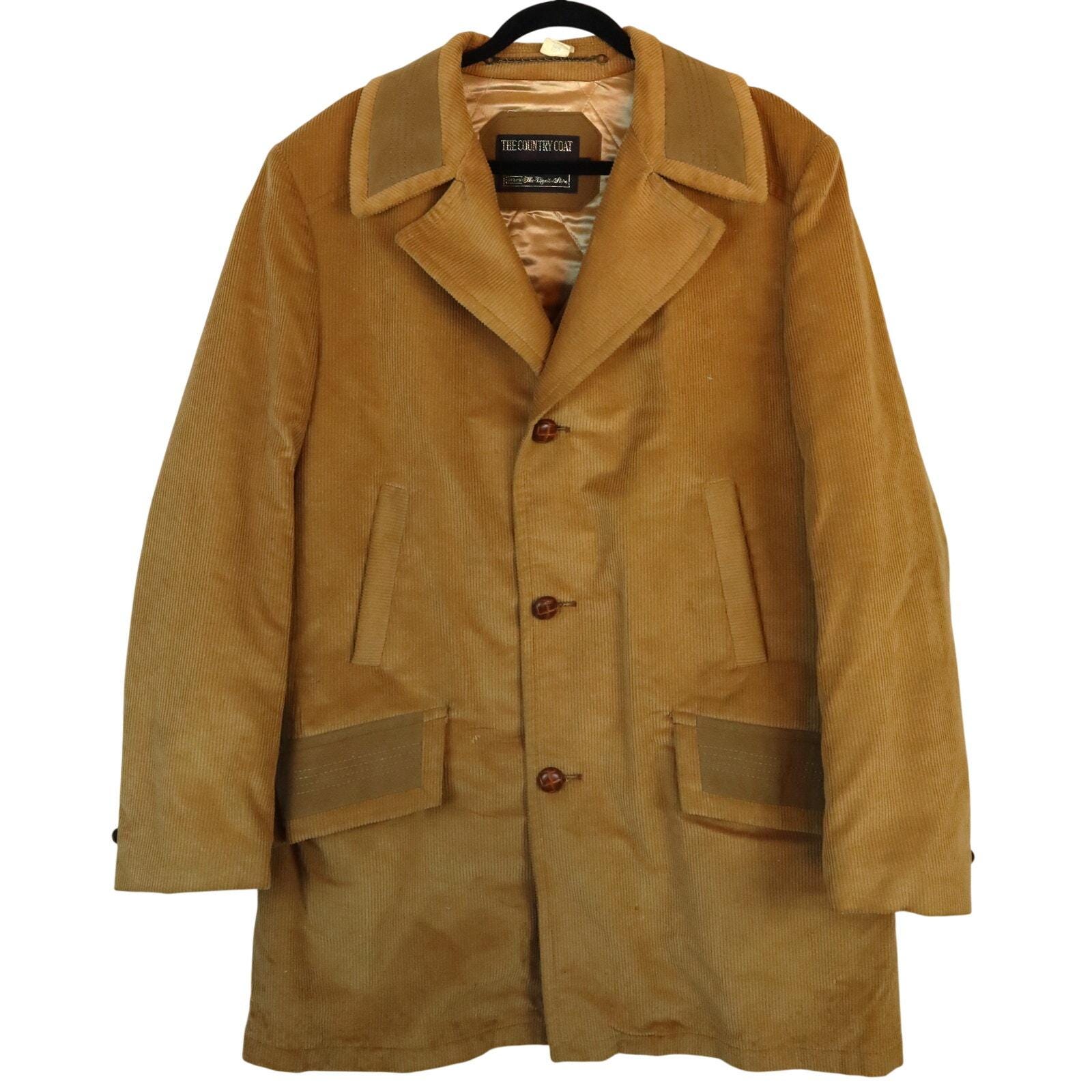 Vintage Winter Sears Corduroy Coat - Etsy