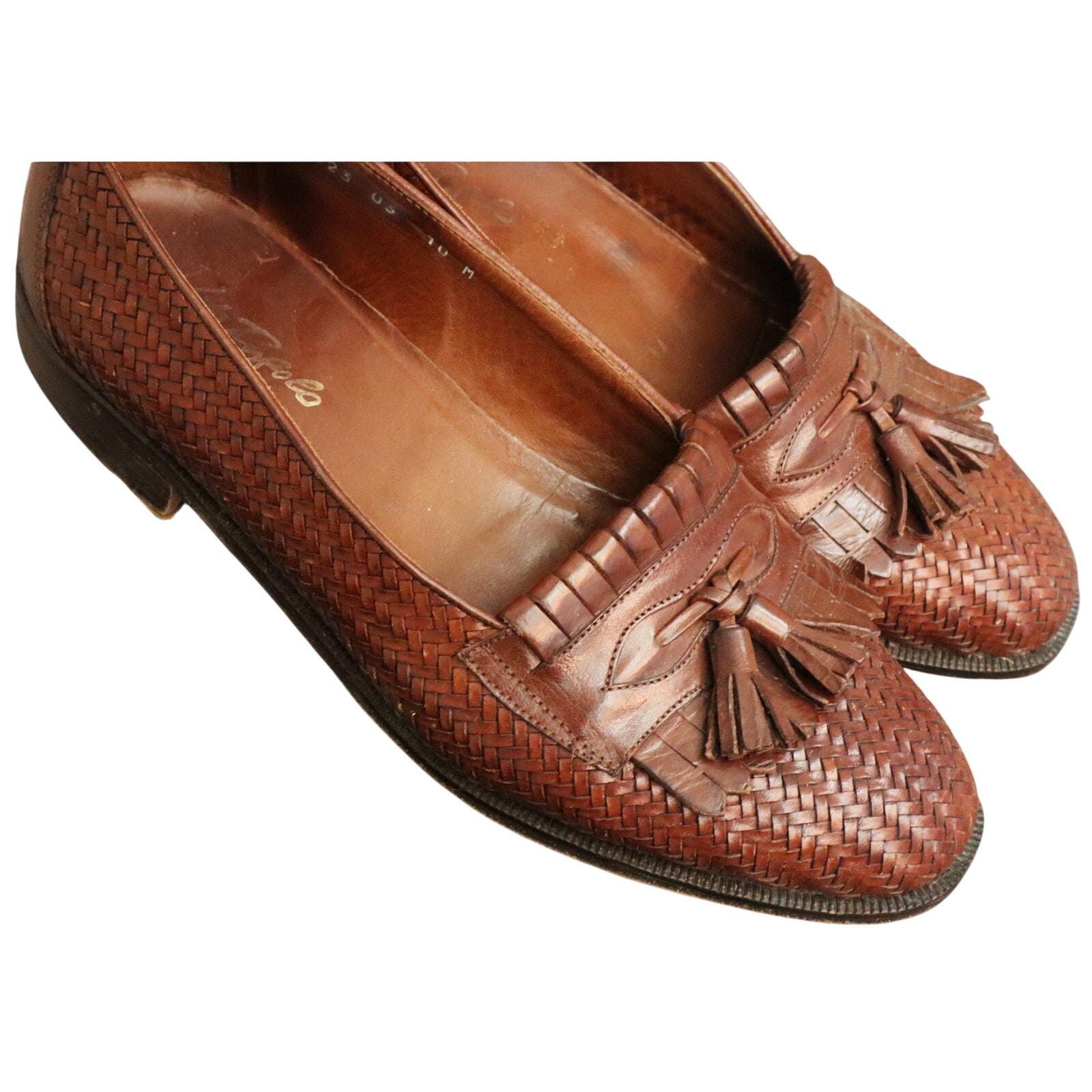 90s Mens Loafers 10 - Etsy