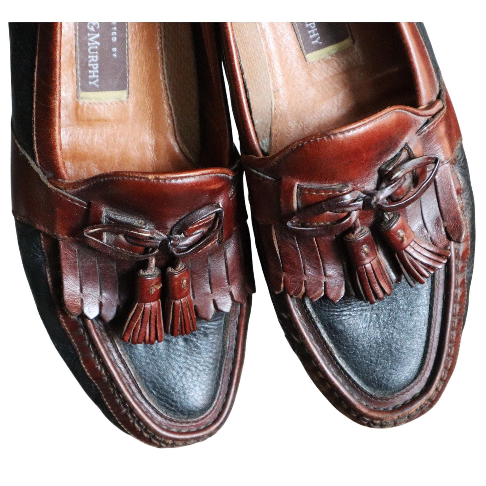 90s Tassel Loafers - Etsy