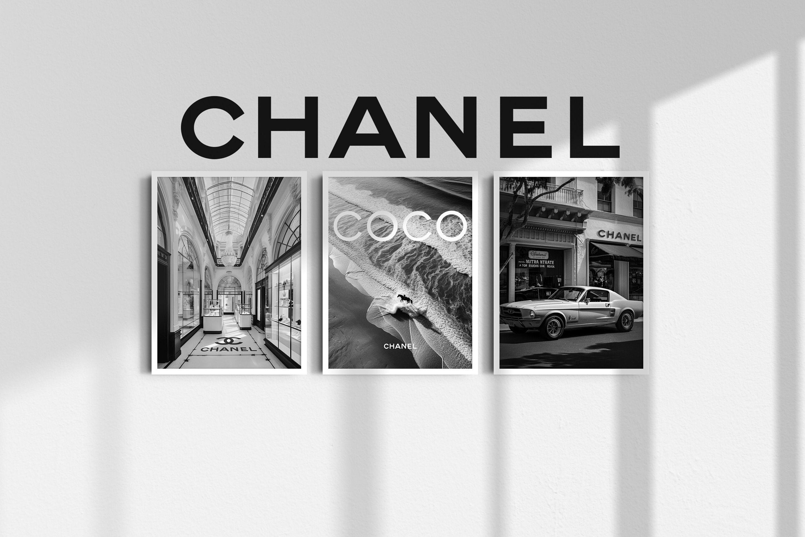 Chanel Logo Art 