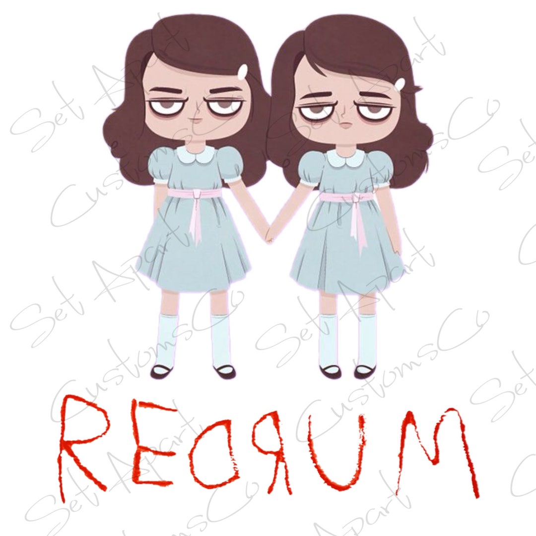 Redrum Transparent Background The Shining Twins Redrum PNG File Transparent Background - Etsy Australia