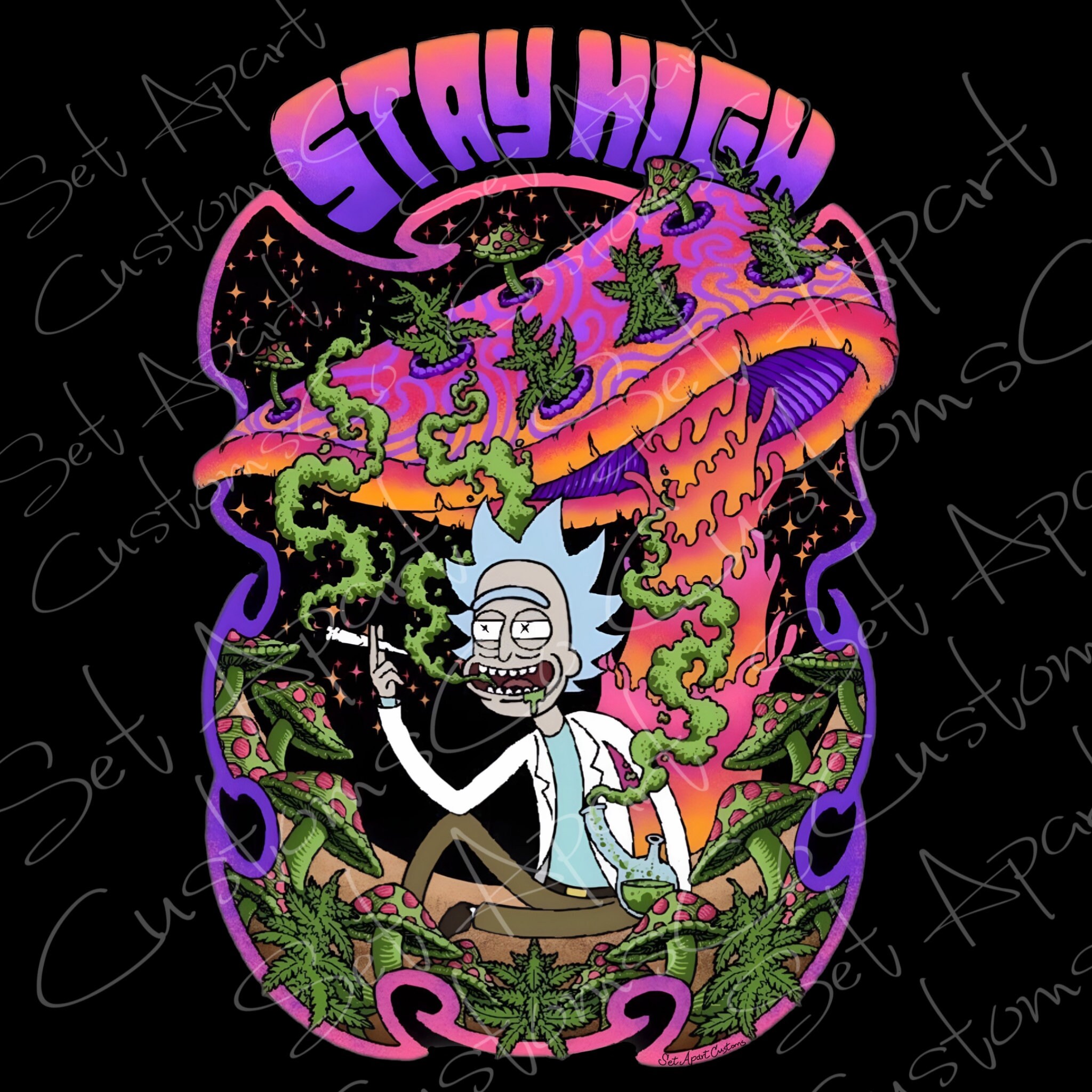 Rick and Morty Weed Wallpapers  Top Free Rick and Morty Weed Backgrounds   WallpaperAccess