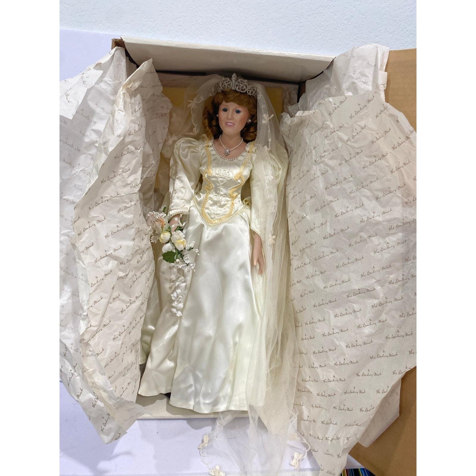 fergie gold dress Danbury Mint Princess Sarah Ferguson 