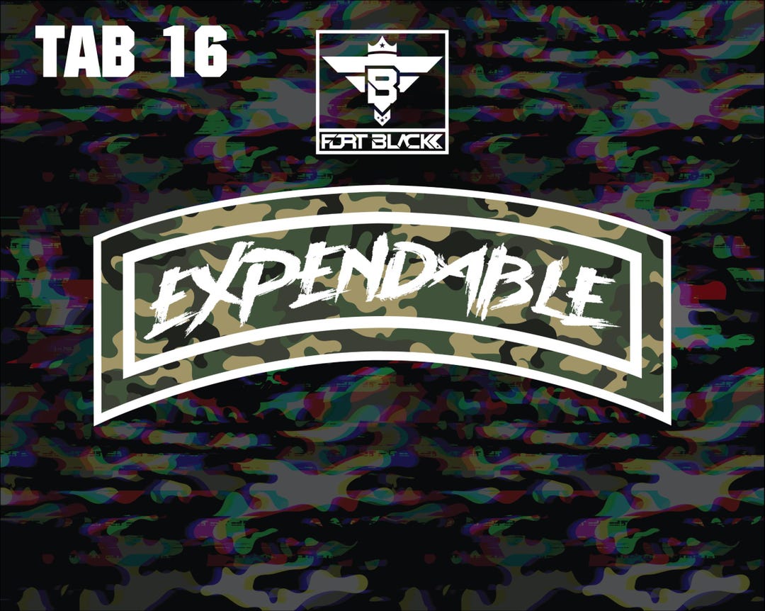 Expendable Tactical Vinyl Sticker: Patriotic Military Decal - Etsy