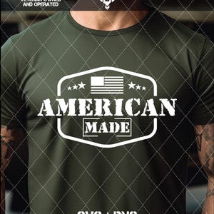 American Made Tarnmuster SVG PNG - Militär T-Shirt Design (Digitaler Download)