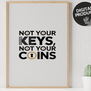 Bitcoin Poster minimalist, Crypto Wall Art, Cryptocurrency, BTC Bitcoin Art, Crypto poster, Blockchain Decor, Digital Download, JPG + PNG