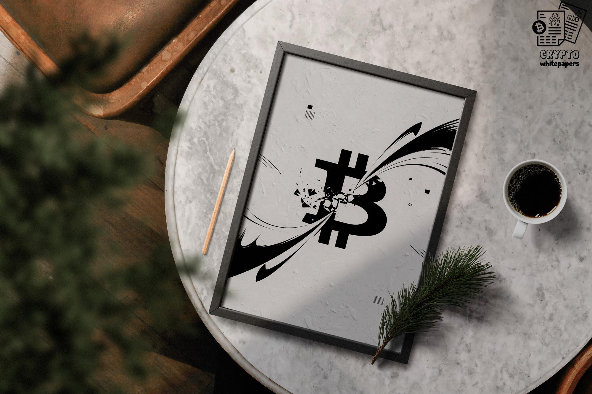 Abstract Bitcoin Poster: Crypto Wall Art (digital Download) - Etsy