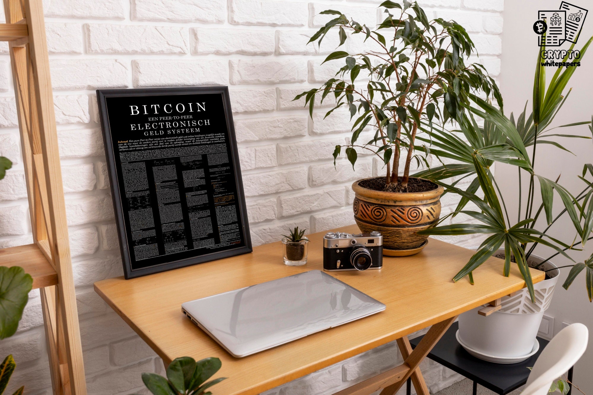 Bitcoin Whitepaper Poster: Dutch Translation Crypto Art (digital Download)  - Etsy