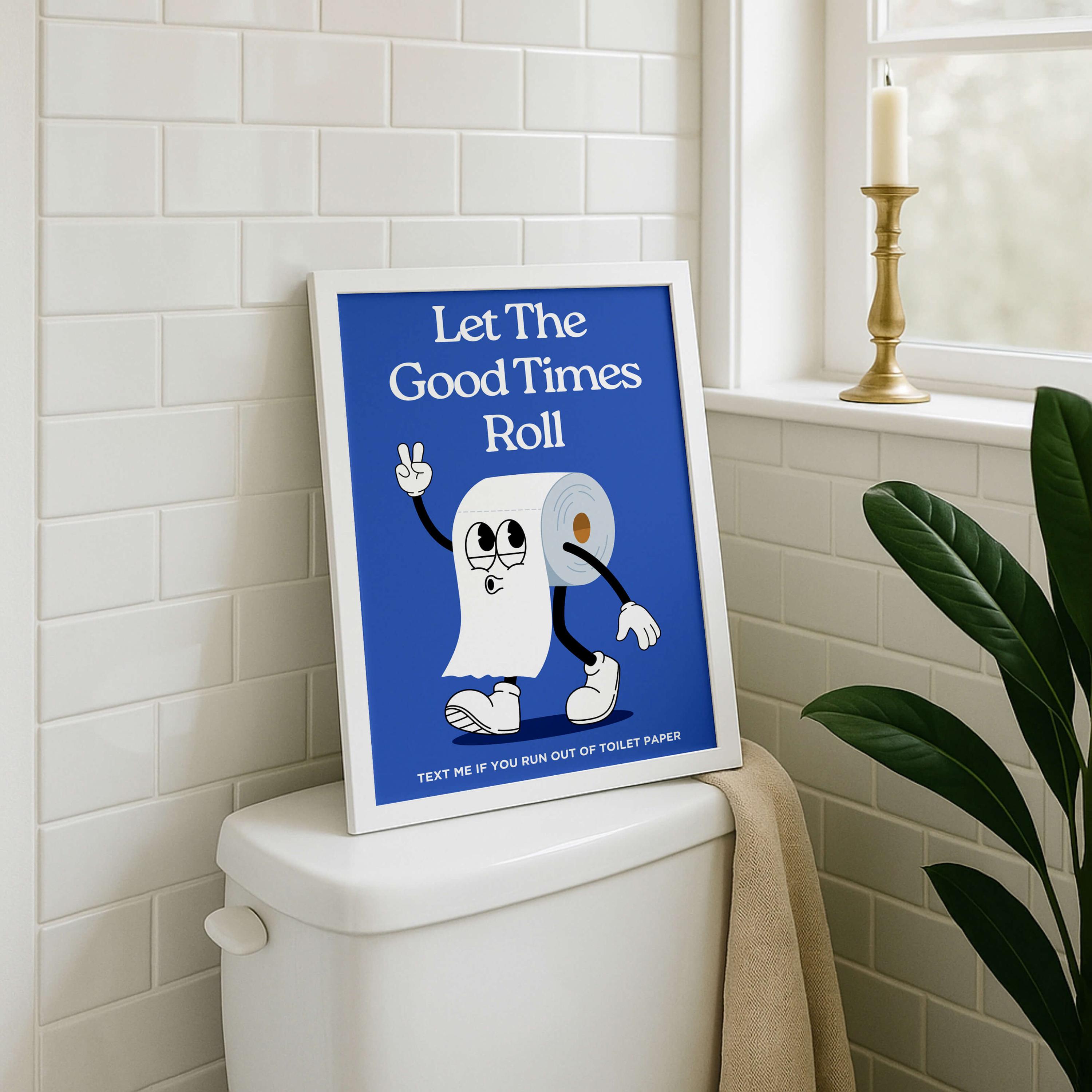 Funny Bathroom Wall Art – Add Humor and Style to Your Home Décor | LUUR Art  Print, image size:3000x3000