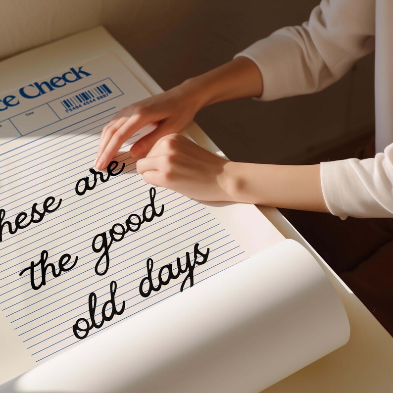 These Are the Good Old Days Art Print Trendy Bedroom Print Introvert