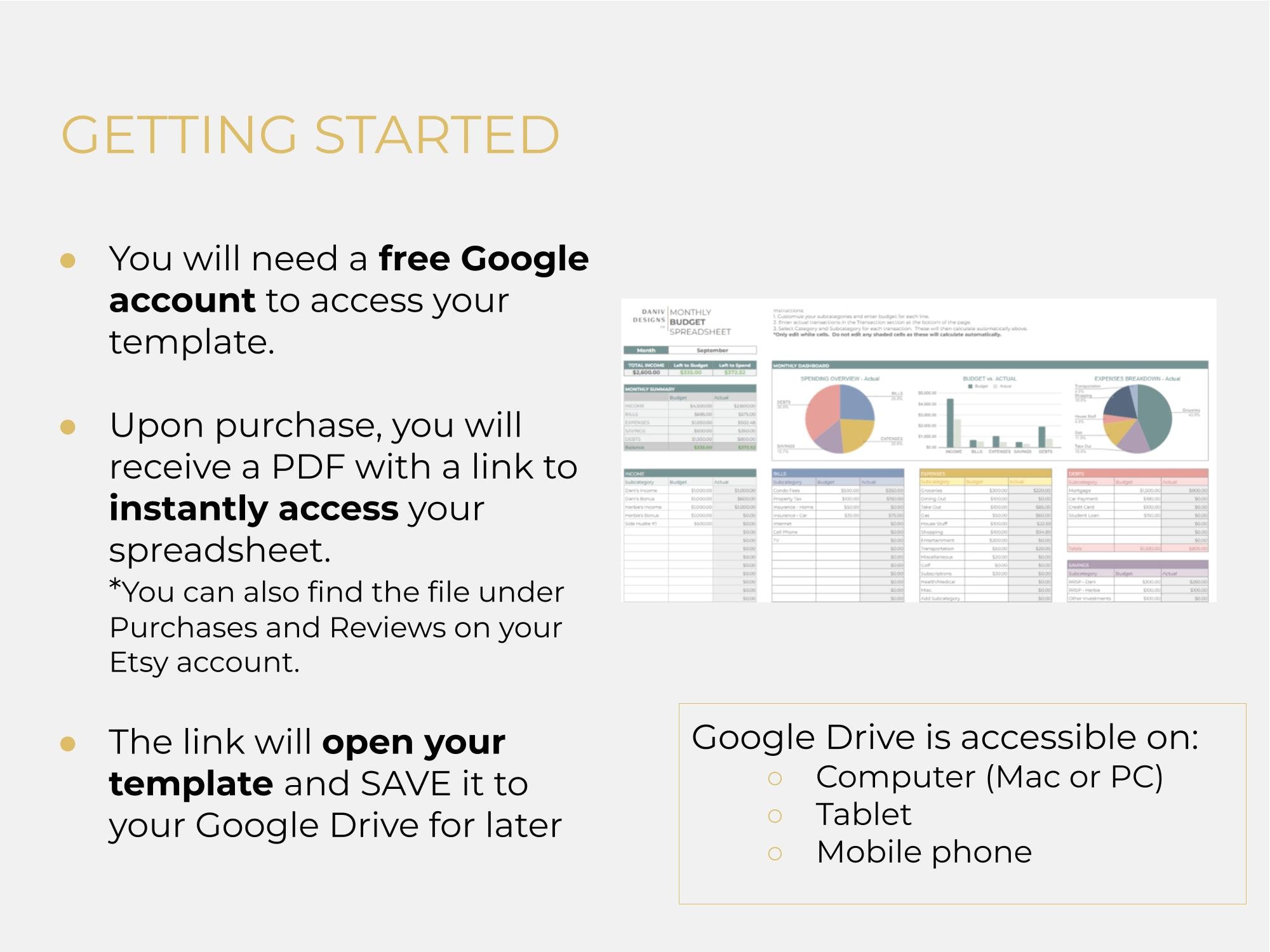 Simple Monthly Budget Template Beginner Budget Spreadsheet Transaction