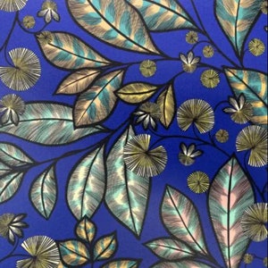 Carta da parati elegante con squisito motivo floreale, Decorazione murale lussuosa per interni sofisticati, Ignifuga, Ecologica, Senza PVC, Design