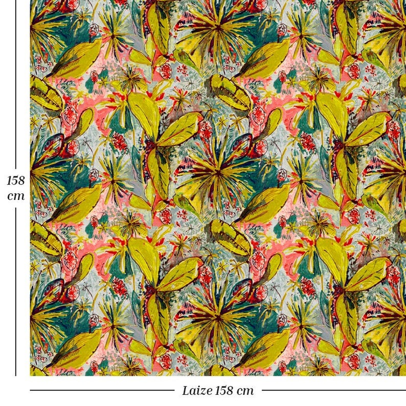 Tissu de rembourrage en tweed épais Jim Thompson OUTDOOR - Tunis