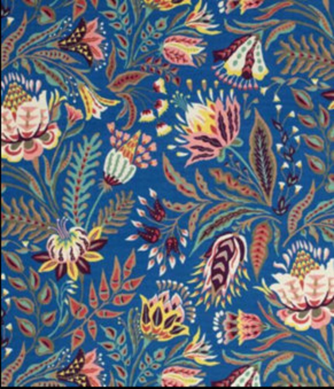 COTTON FABRIC Printed With Flowers, Patterned Fabric, Textile Fiber