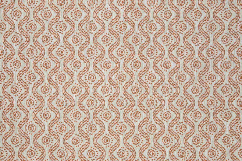 Outdoor Linen Look Fabric – Wave Pattern for Armchair, Headboard ...
