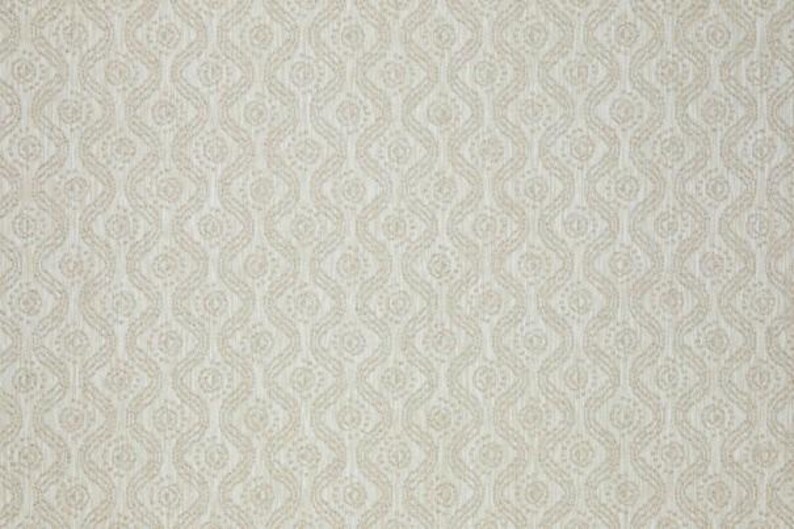 Outdoor Linen Look Fabric – Wave Pattern for Armchair, Headboard ...