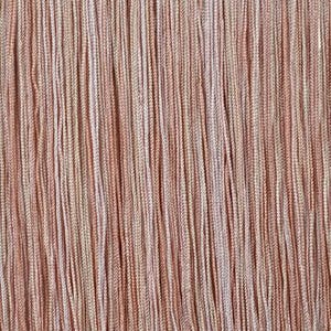 Delicata, leggera e lussuosa fascia decorativa di alta qualità con frange per sedute, tende e illuminazione, eleganza senza tempo, consistenza setosa,