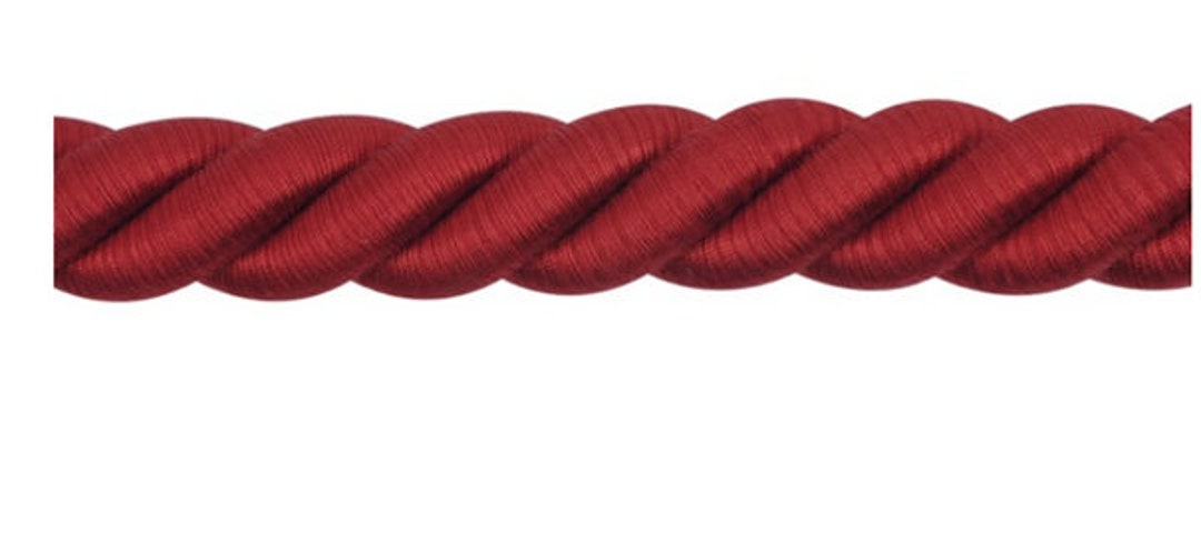 Corde D'escalier Polypropylène - Diamètre 28-30 Mm, Couleur Bordeaux, Vendue Au Mètre