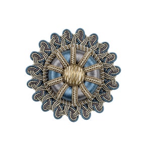 CARTISANE 80mm exceptional decorative accessory, elegant and sophisticated, Luxurious decorative element, Seat curtain cushion embellishment