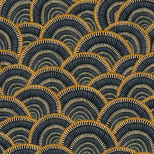 Carta da parati elegante con squisito motivo floreale, Decorazione murale lussuosa per interni sofisticati, Ignifuga, Ecologica, Senza PVC, Design