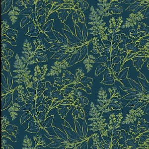 Carta da parati elegante con squisito motivo floreale, Decorazione murale lussuosa per interni sofisticati, Ignifuga, Ecologica, Senza PVC, Design