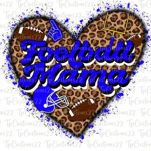 Retro Leopard Football Mama PNG Sublimation Design, Football Mama Sub, Sports Png, Football Png, Football Shirt SVG Downloads