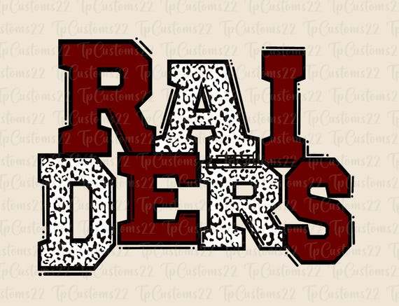 Raiders Team Spirit Patch Letters Tee Raiders Team Spirit Patch Letters Tee