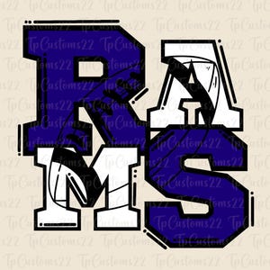 Rams Navy Football PNG, School Mascot Png, Navy and White Rams, Football Shirt, School Spirit, Team Spirit, Rams png
