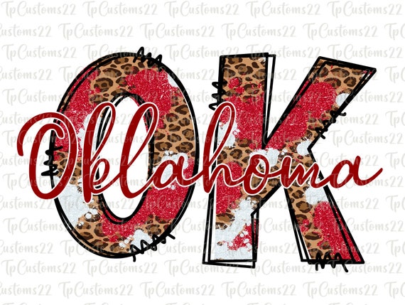 Sooner Oklahoma Png Sublimation Design, Glitter OK png, Oklahoma Png, college team Png, Distressed Pattern Png Downloads