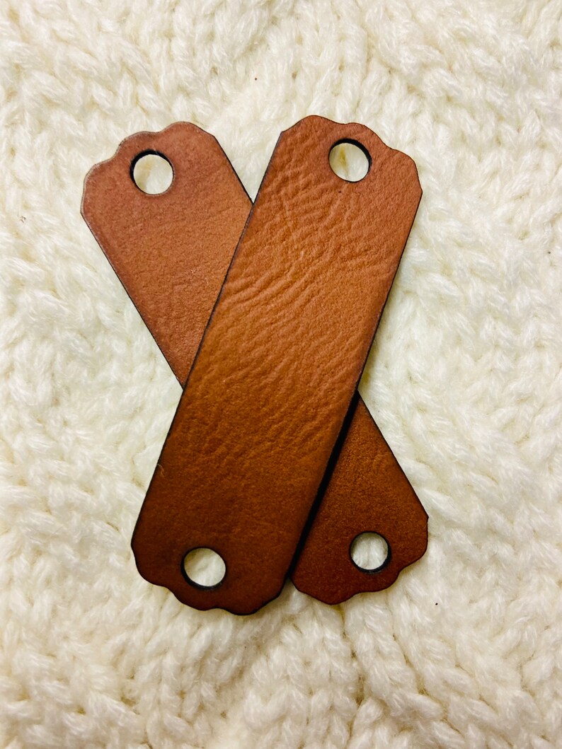 Custom Logo Rivet Tags Laserable Leatherette Chicago Screw Etsy