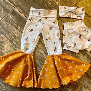 Kids Bell Bottoms, Toddler Bell Bottoms, Kids Bells, Handmade Bell Bottoms, Lainey Wilson Bells, Lainey Wilson Bell Bottoms, Kids Bells