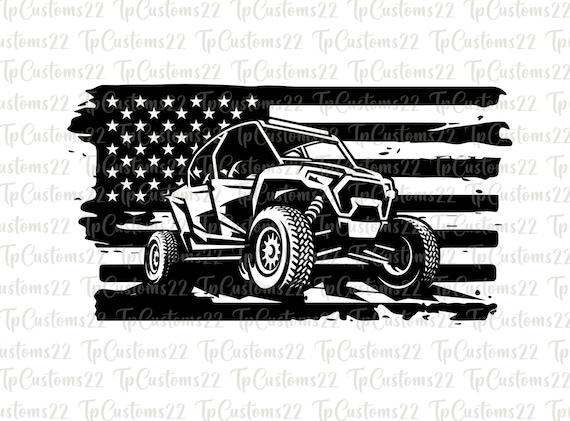 Distressed American Flag SxS PNG, SxS png, UTV svg, Side by side png, SVG, sublimation, digital Design, American svg