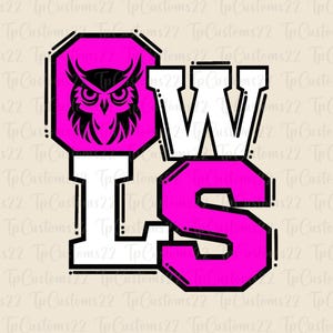 Búhos Fútbol Rosa PNG, Mascota Escolar Png, Búhos Rosados y Blancos, Camiseta De Fútbol, Espíritu Escolar, Espíritu De Equipo, Búhos png