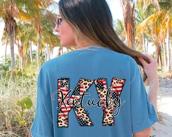 Patriotic Kentucky Png Sublimation Design, State Png, Kentucky Png, 4th of July Png, Kentucky State Png, Png Downloads