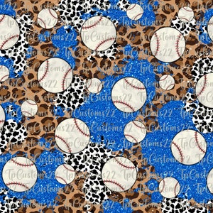 Sports Digital Paper, Sports Tumbler Wrap, Seamless Pattern Digital Paper Png, Printable Football Papers,  Softball Png, Sports Png